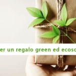 5 idee per un regalo ecologico e green