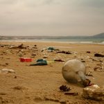 spazzatura in spiaggia